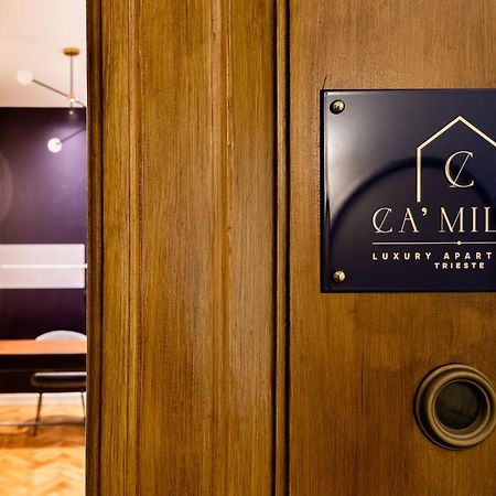 Ca'Milla Luxury Apartments Terst Exteriér fotografie